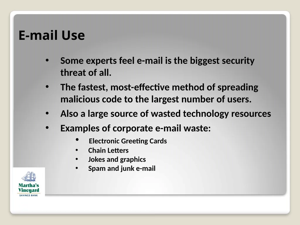Corporate Account Takeover & Information Security - slide 16 of 20