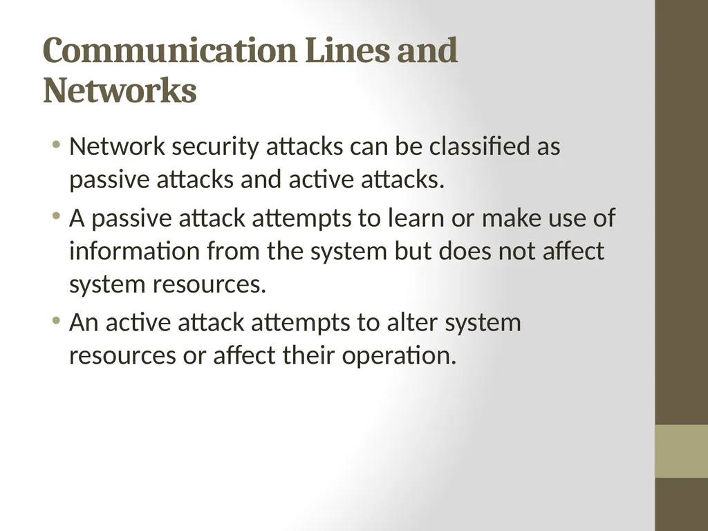 Threats, Attacks And Assets… By: Rachael L. - slide 12 of 21