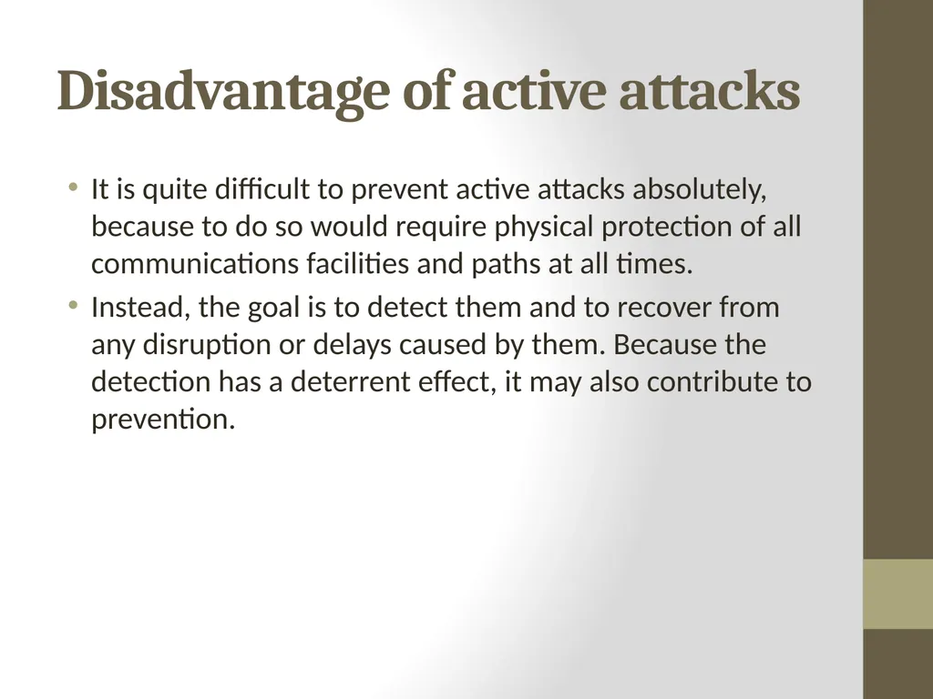 Threats, Attacks And Assets… By: Rachael L. - slide 18 of 21