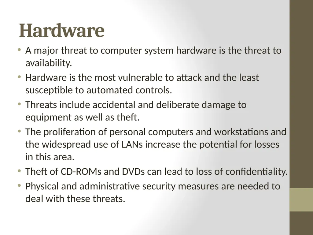 Threats, Attacks And Assets… By: Rachael L. - slide 9 of 21
