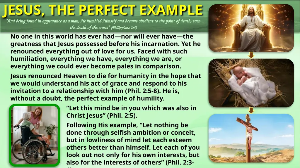 PRIDE VERSUS HUMILITY Lesson 3 for April 18, 2026 - slide 10 of 12