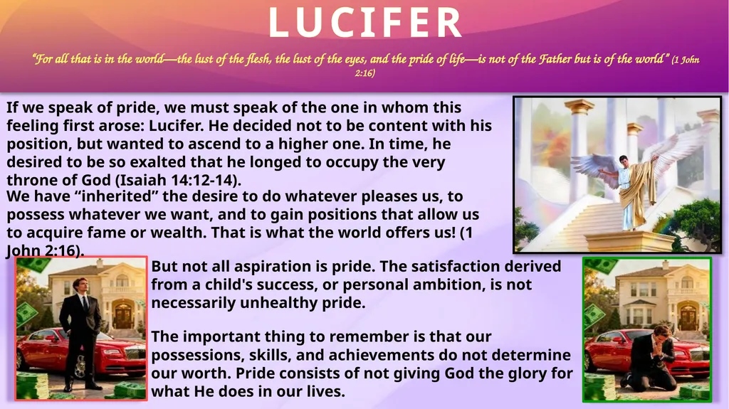PRIDE VERSUS HUMILITY Lesson 3 for April 18, 2026 - slide 5 of 12