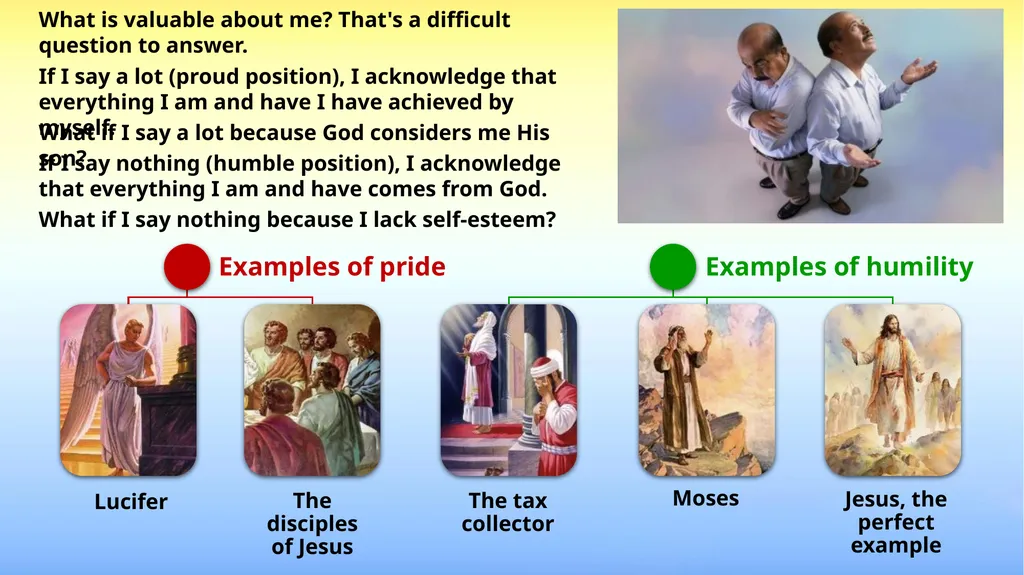 PRIDE VERSUS HUMILITY Lesson 3 for April 18, 2026 - slide 3 of 12