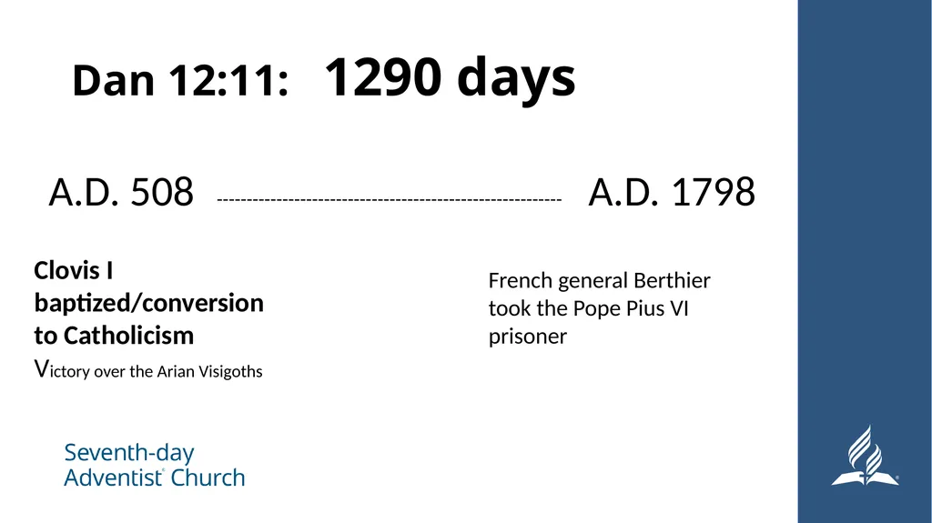 Interpretation of Apocalyptical Prophesy Daniel 12 - slide 8 of 30
