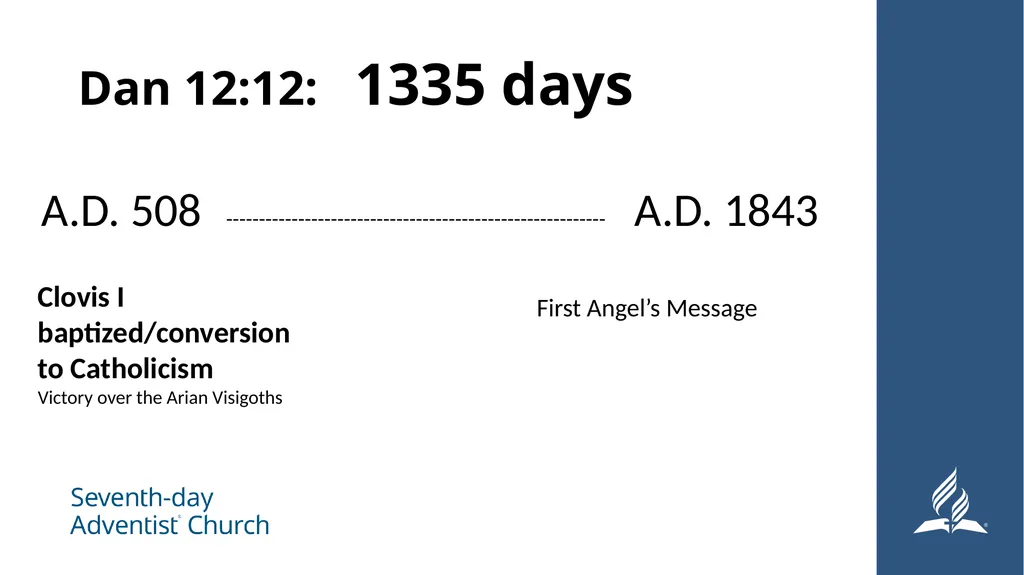 Interpretation of Apocalyptical Prophesy Daniel 12 - slide 9 of 30