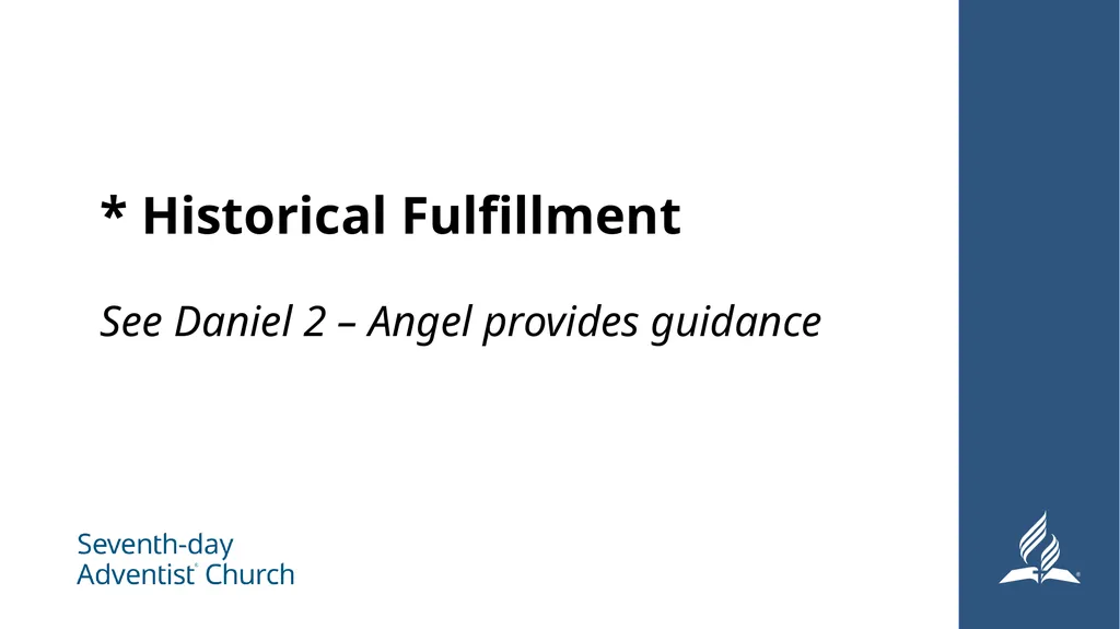 Interpretation of Apocalyptical Prophesy Daniel 12 - slide 19 of 30