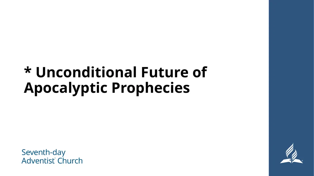 Interpretation of Apocalyptical Prophesy Daniel 12 - slide 23 of 30