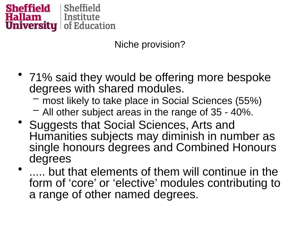Evaluating the impact of student number controls, - slide 13 of 50
