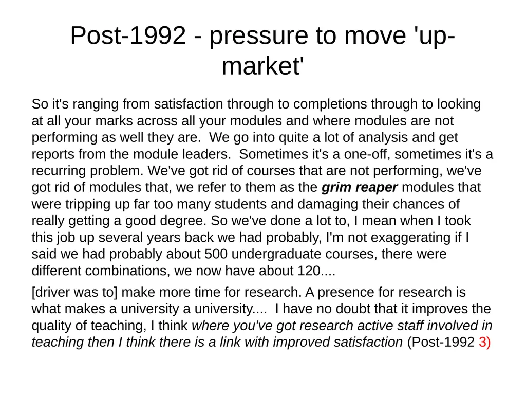 Evaluating the impact of student number controls, - slide 40 of 50