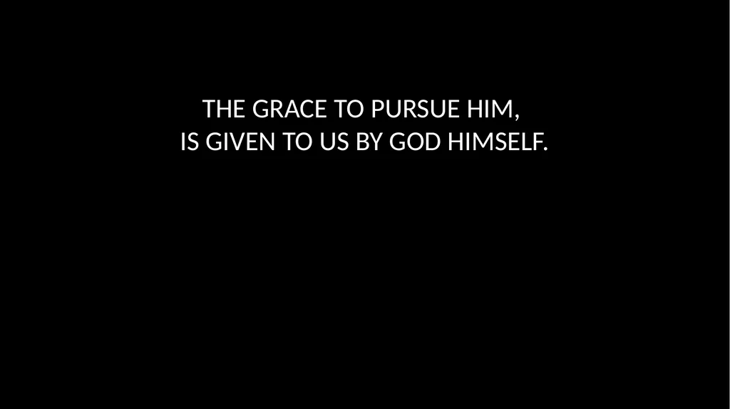 Sunday September 06, 2020 Knowing God Intimately - slide 20 of 21