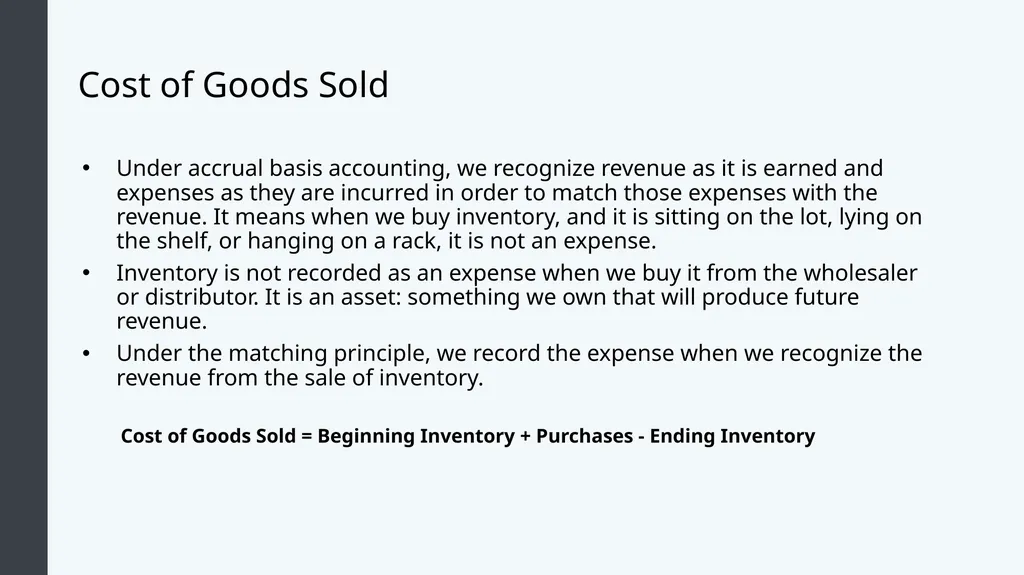 Financial Accounting Module 7: Merchandising - slide 7 of 27