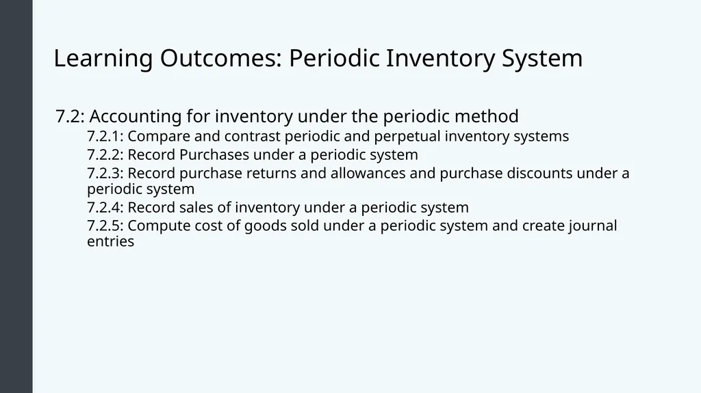 Financial Accounting Module 7: Merchandising - slide 11 of 27