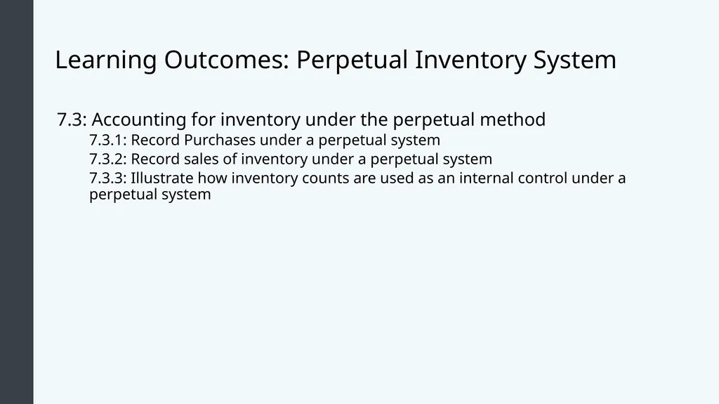 Financial Accounting Module 7: Merchandising - slide 20 of 27
