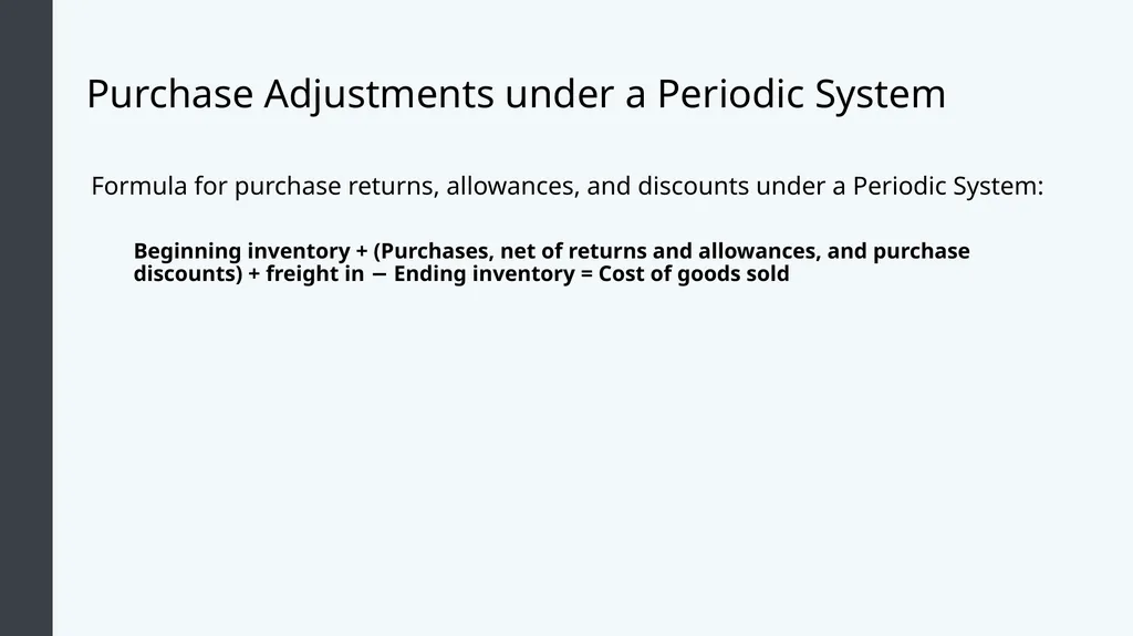 Financial Accounting Module 7: Merchandising - slide 14 of 27