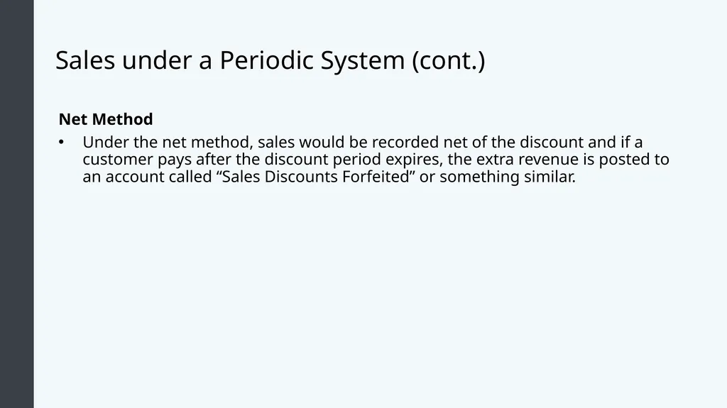 Financial Accounting Module 7: Merchandising - slide 17 of 27