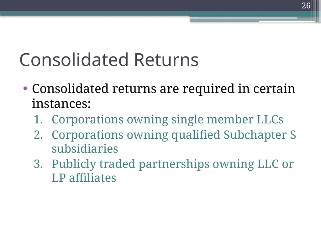 Gross Receipts Taxes Louisiana Tax Institute - slide 26 of 27