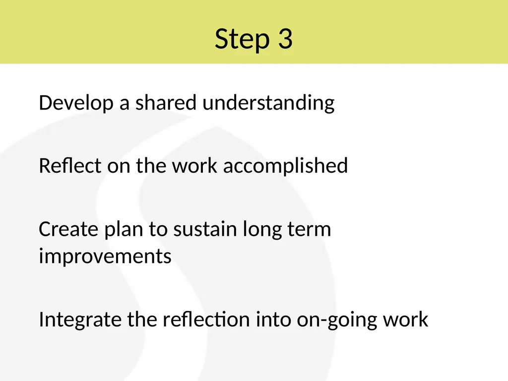 Phase Five: Review and Reflection “During the PTR - slide 11 of 16
