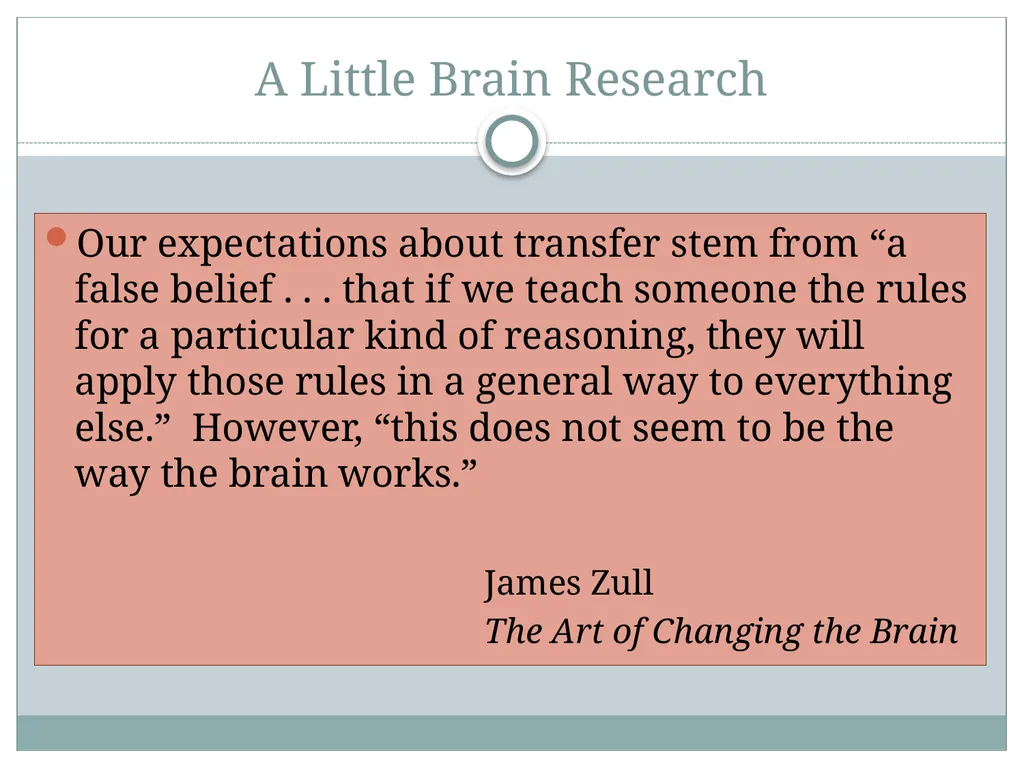 Transfer and Feedback Building Assessments - slide 7 of 12