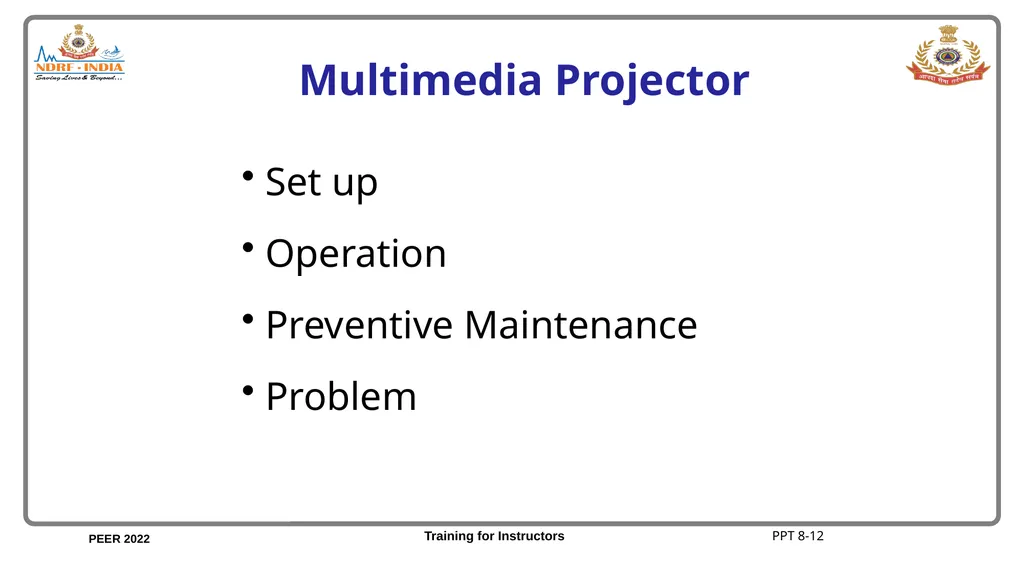 Unit 8 Audio-Visual Equipment Unit 8 Objectives - slide 13 of 30