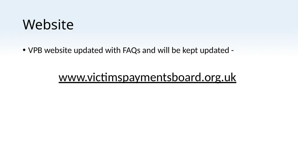 Troubles Permanent Disablement Payment (TPDP) - slide 12 of 12
