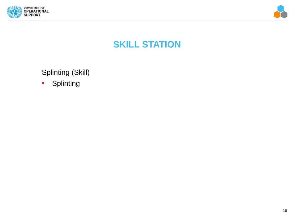 FIELD MEDICAL ASSISTANT COURSE (FMAC) MODULE 17: - slide 16 of 19