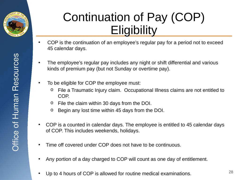 Workers’ Compensation Supervisory Training U.S. - slide 28 of 38