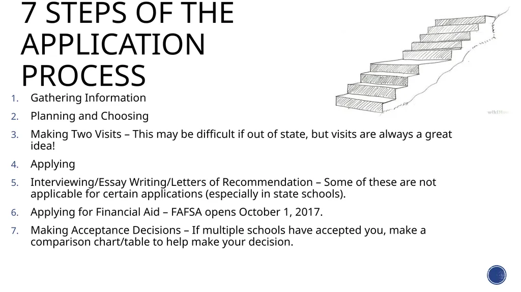 For the class of 2018… Specifics About the College - slide 2 of 24