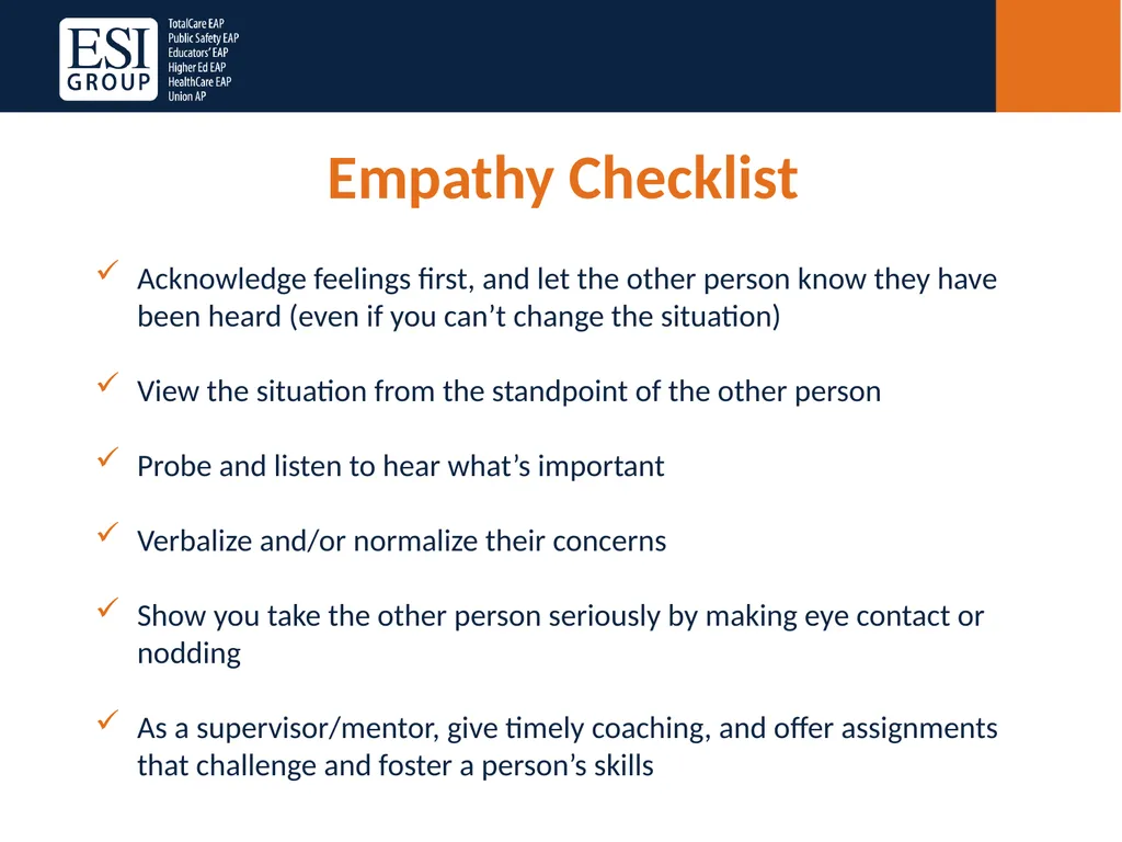 Emotional Intelligence in the Workplace Presenter: - slide 18 of 33