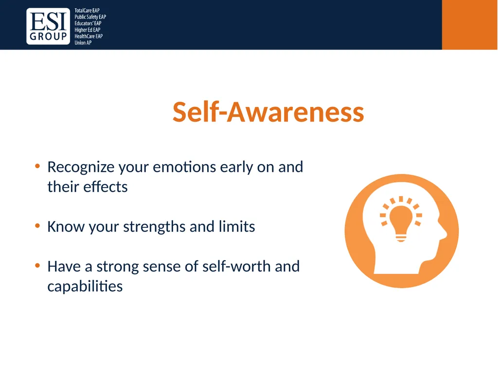 Emotional Intelligence in the Workplace Presenter: - slide 11 of 33
