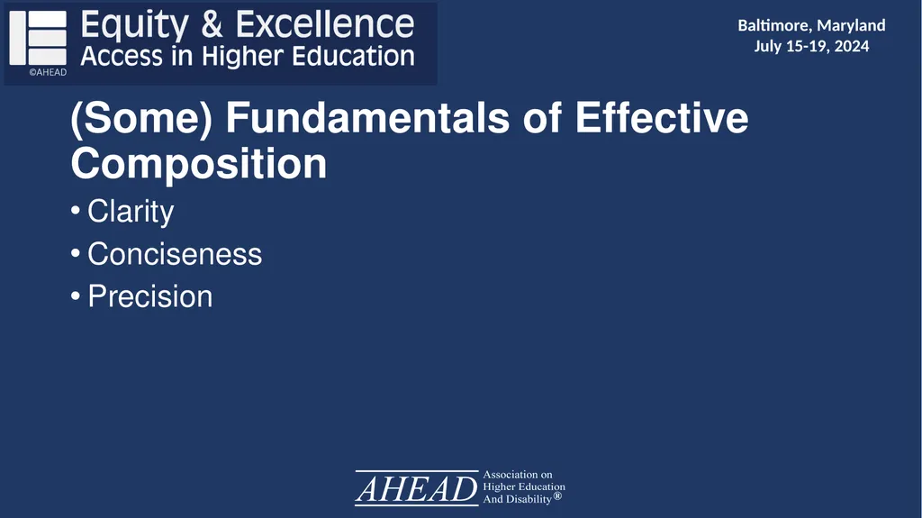 Making Things Clearer: Crafting, Evaluating, and - slide 6 of 23