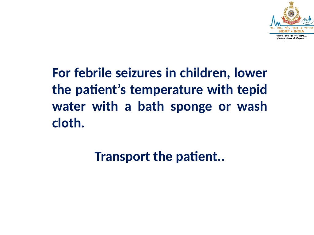 SEIZURES AND UNCONSCIOUSNESS LESSON-25 BY JITENDER - slide 17 of 23