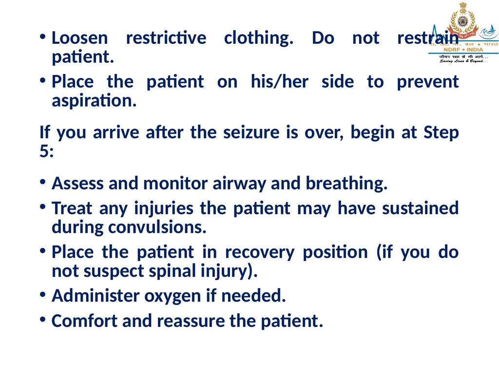 SEIZURES AND UNCONSCIOUSNESS LESSON-25 BY JITENDER - slide 16 of 23