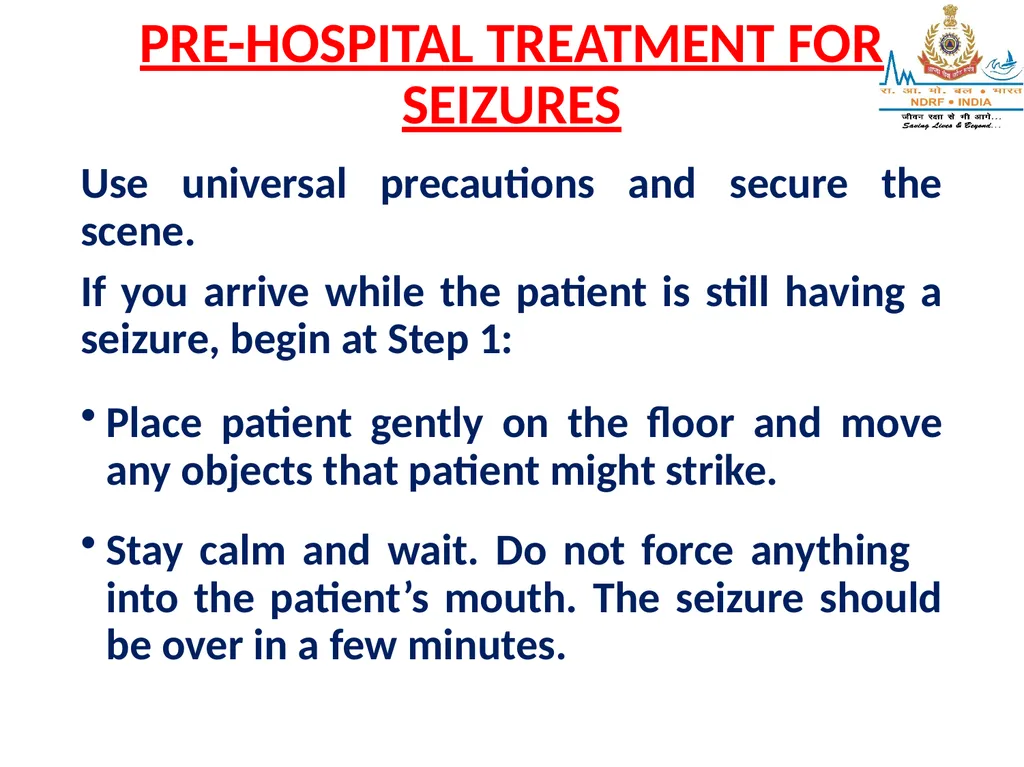 SEIZURES AND UNCONSCIOUSNESS LESSON-25 BY JITENDER - slide 15 of 23