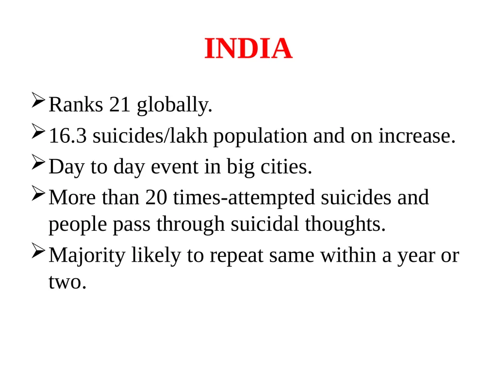EPIDEMIOLOGY AND PREVENTION OF STRESS AND SUCIDE - slide 19 of 49
