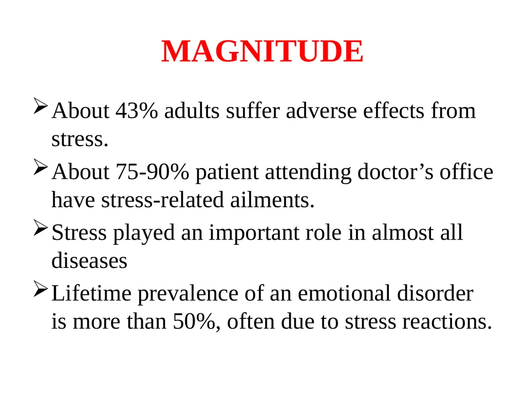 EPIDEMIOLOGY AND PREVENTION OF STRESS AND SUCIDE - slide 7 of 49
