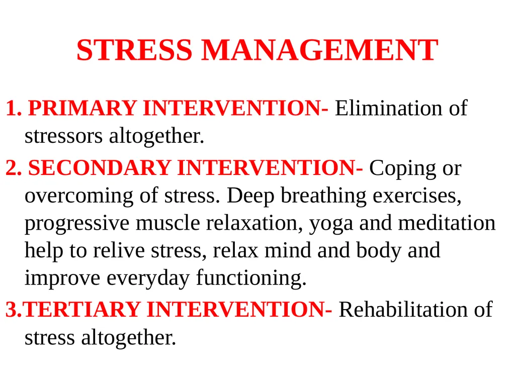 EPIDEMIOLOGY AND PREVENTION OF STRESS AND SUCIDE - slide 14 of 49