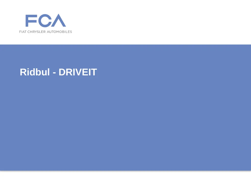 Ridbul - DRIVEIT 2 Ask for application access - slide 1 of 5