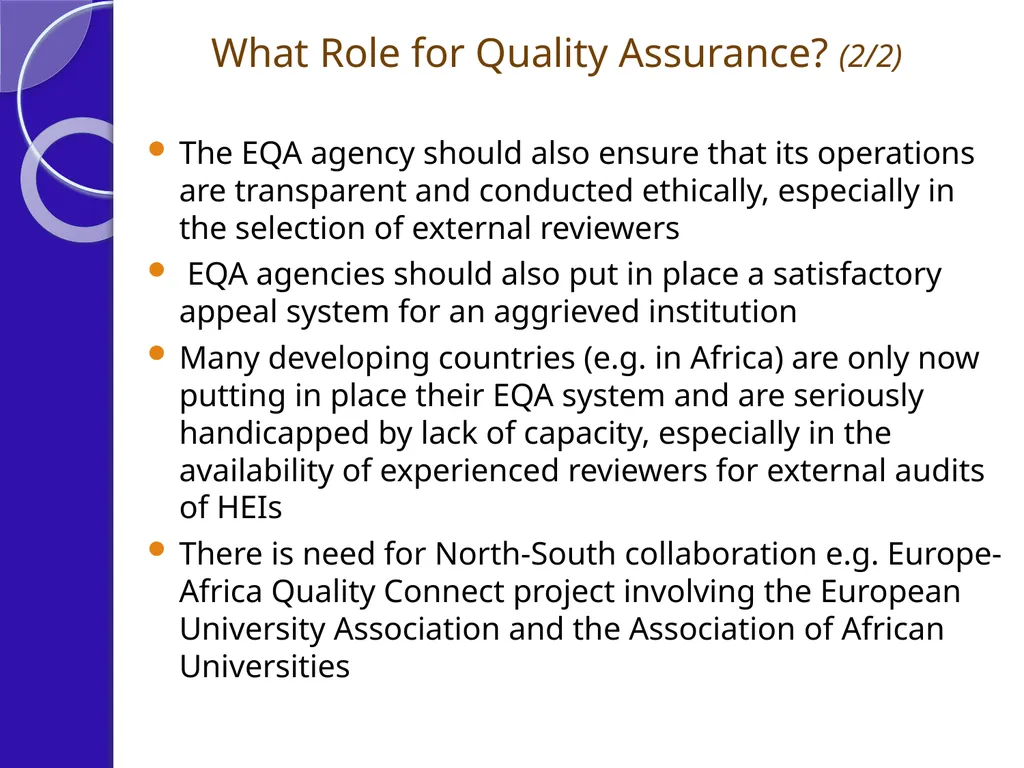 CHEA International Quality Group (CIQG) Quality - slide 11 of 14