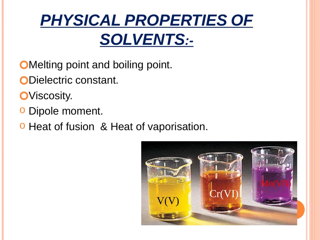 NON AQUEOUS SOLVENTS Dr. PRINCY K.G. ASSOCIATE - slide 9 of 29