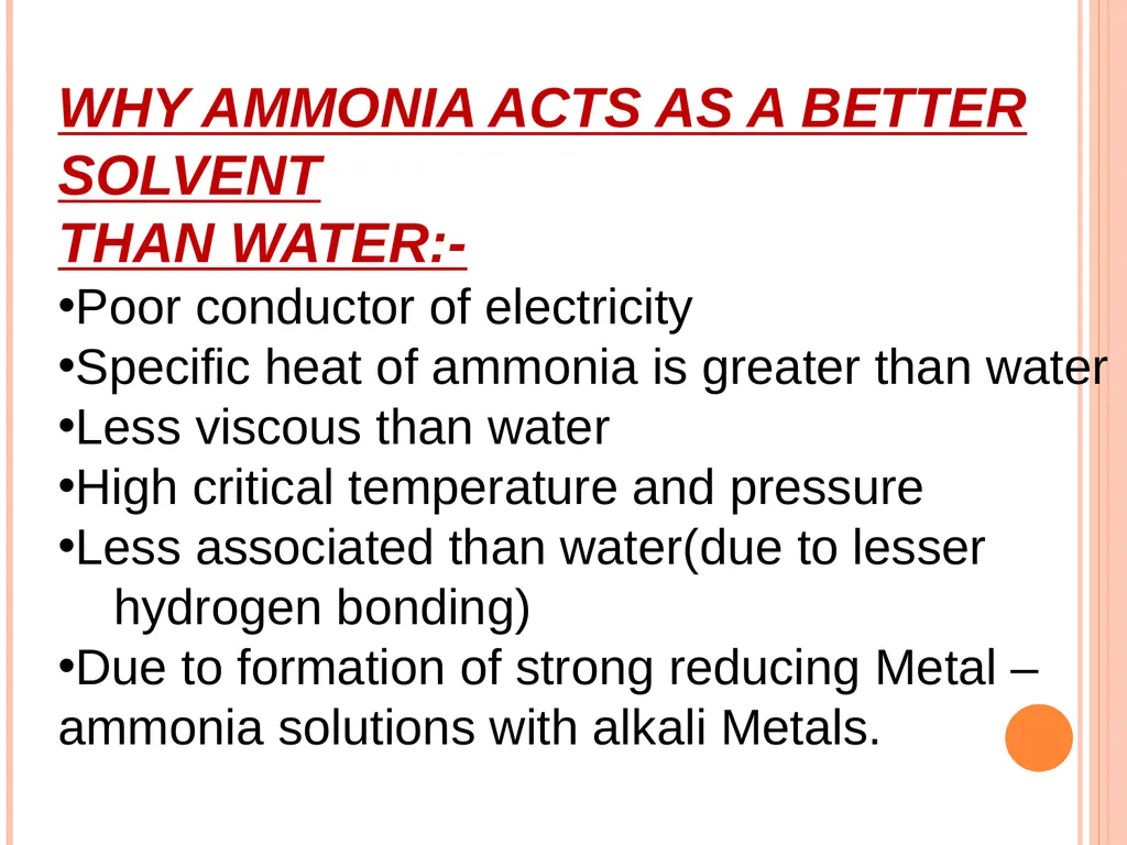 NON AQUEOUS SOLVENTS Dr. PRINCY K.G. ASSOCIATE - slide 11 of 29
