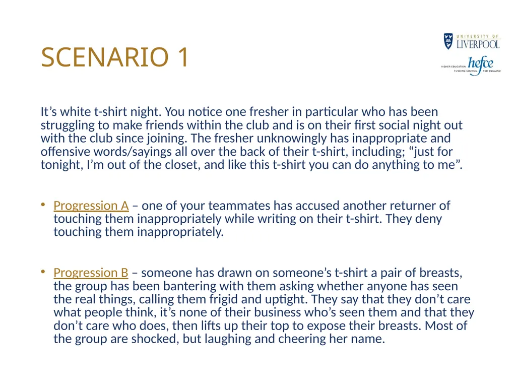 CHANGING CAMPUS CULTURE BYSTANDER INTERVENTION - slide 18 of 23