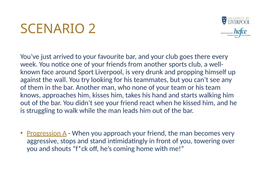 CHANGING CAMPUS CULTURE BYSTANDER INTERVENTION - slide 19 of 23