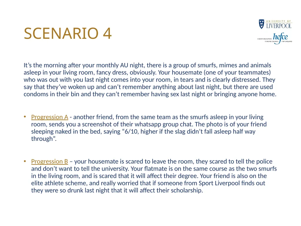 CHANGING CAMPUS CULTURE BYSTANDER INTERVENTION - slide 21 of 23