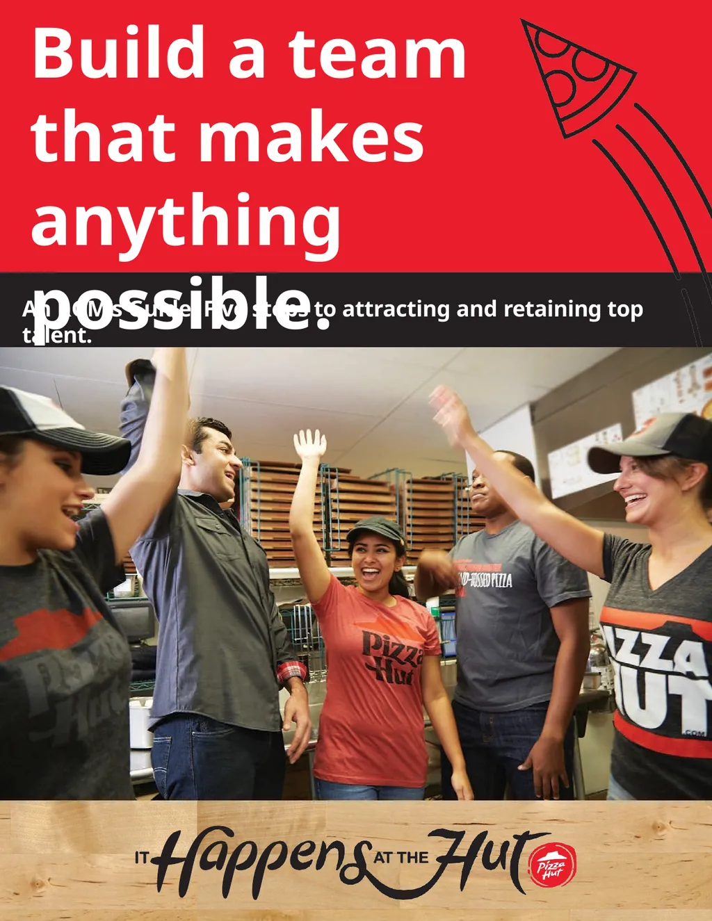 Build a team that makes anything possible. An - slide 1 of 5