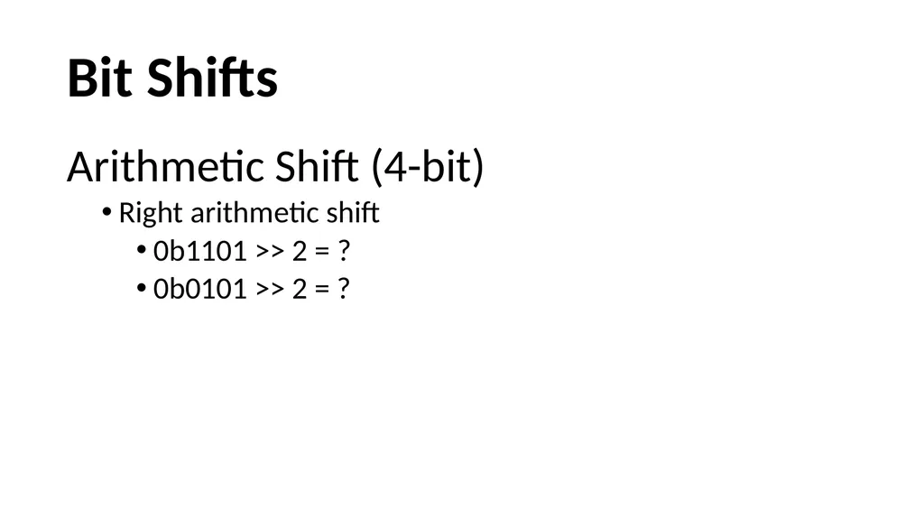 ALU Design CS3410 ALU Overview Arithmetic Logic - slide 7 of 14