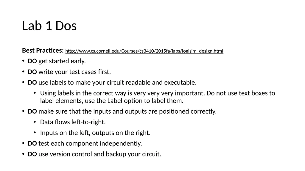ALU Design CS3410 ALU Overview Arithmetic Logic - slide 12 of 14
