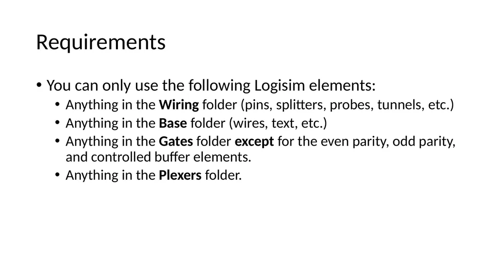 ALU Design CS3410 ALU Overview Arithmetic Logic - slide 4 of 14