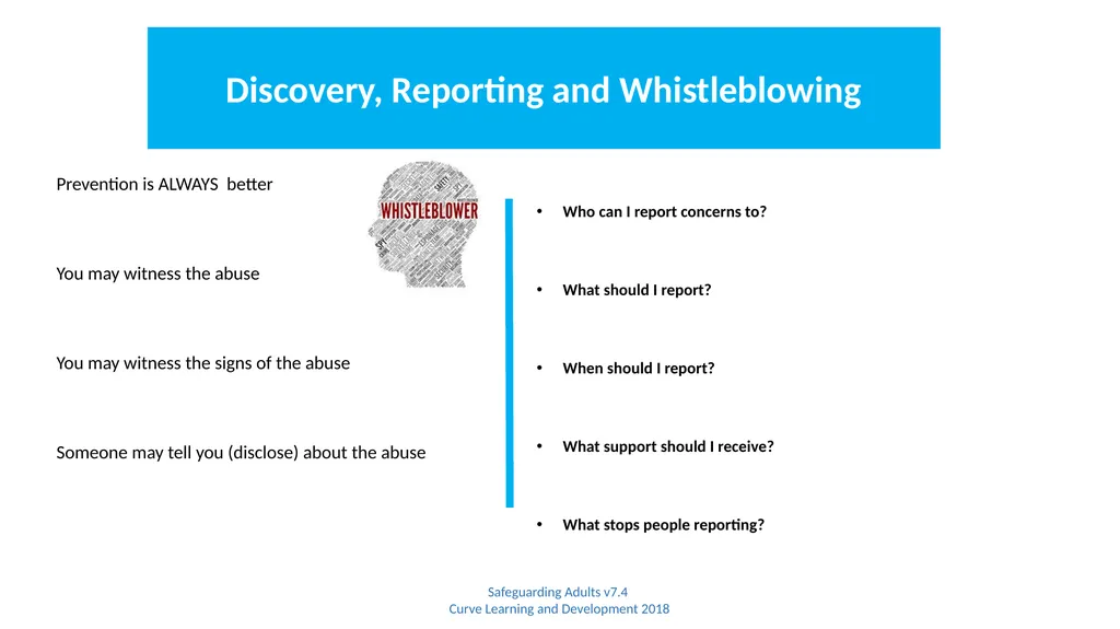 Safeguarding Adults Safeguarding Adults v7.4 Curve - slide 8 of 9