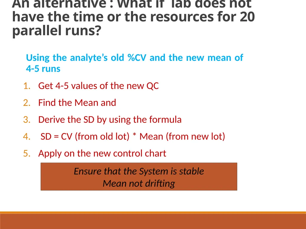 New Lot QC Parallel testing Labs for Life Project - slide 10 of 17