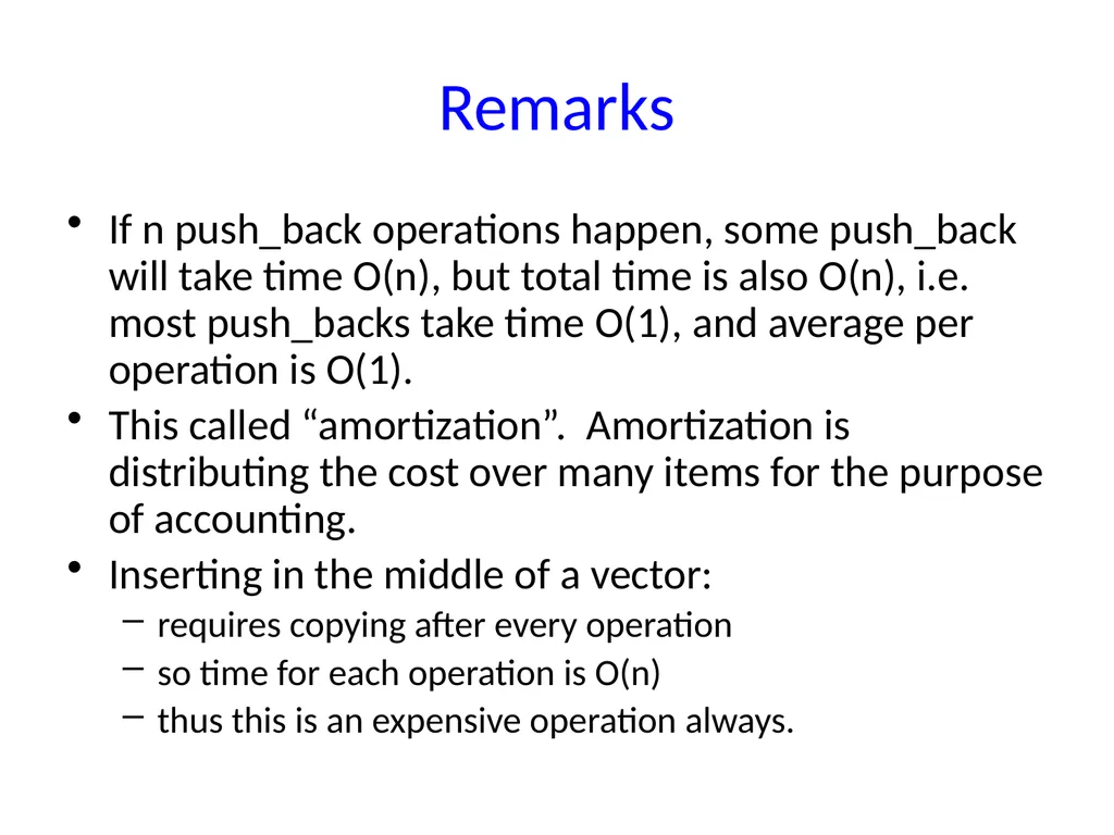 CS 113: Data Structures and Algorithms Abhiram G. - slide 5 of 6